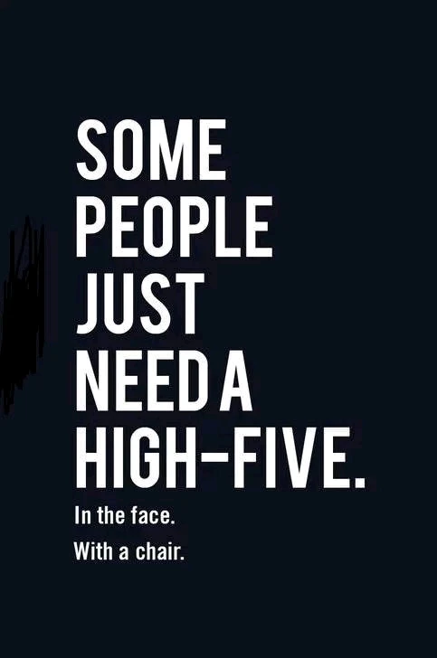 You get what you deserve