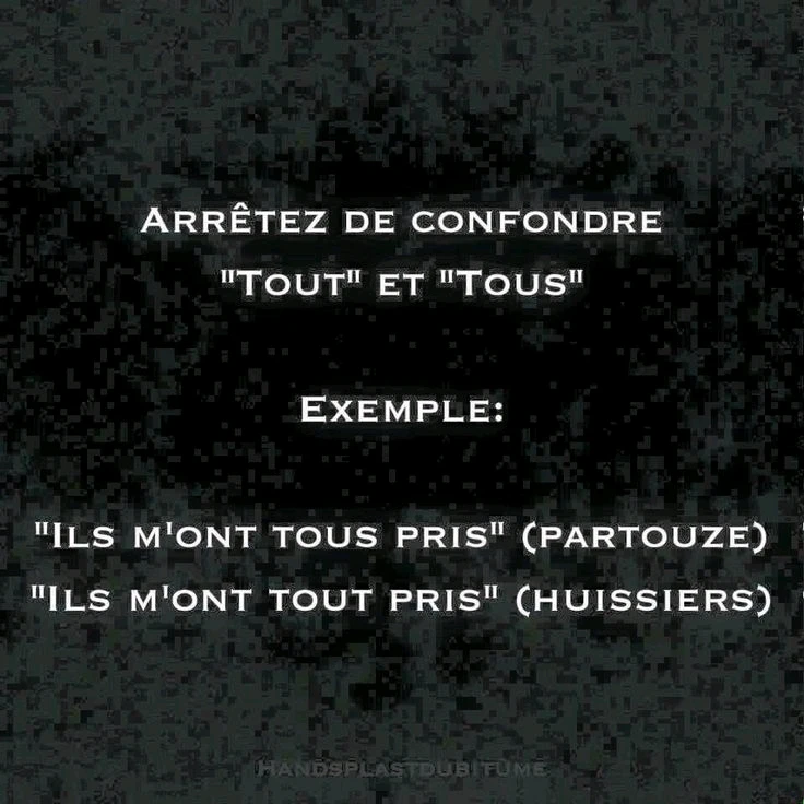 Un détail peut tout changer... Une lettre également, c'est pourquoi l'orthographe est important pour éviter toute ambiguïté de pensée 😏