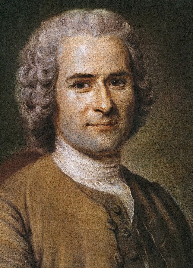 Llun proffil Jean-Jacques Rousseau