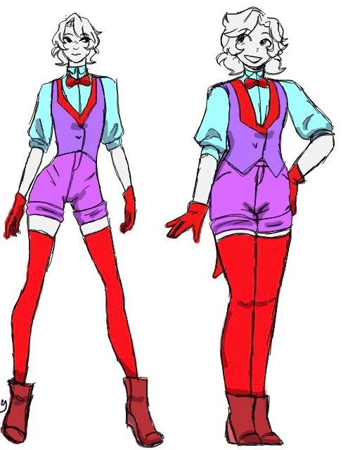 Costume design croquis