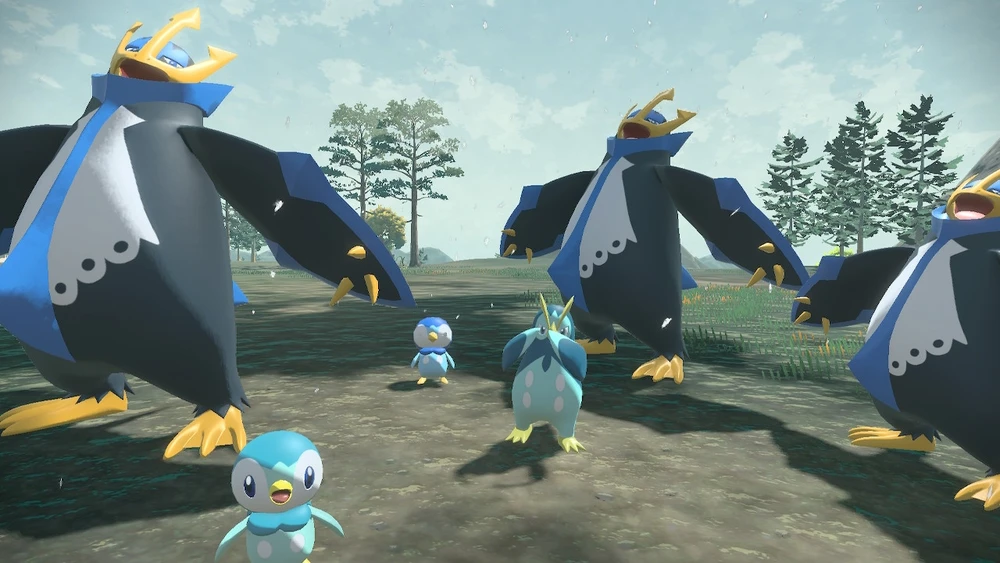 Adult Penguins Embarrassing The Young In Public