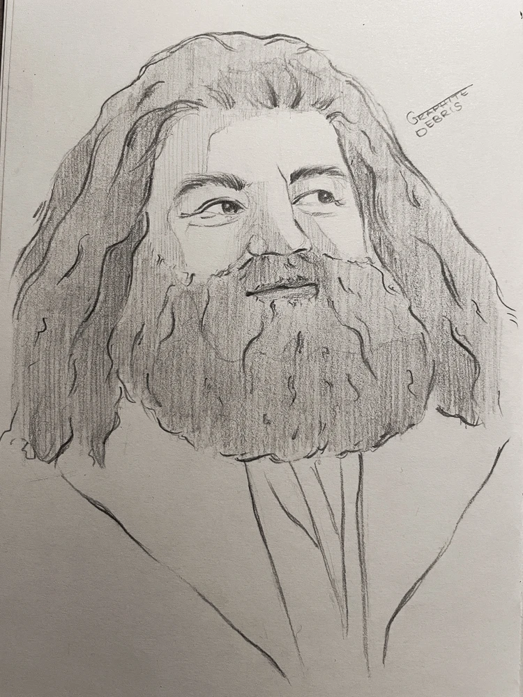 My art. R.I.P. Robbie Coltrane