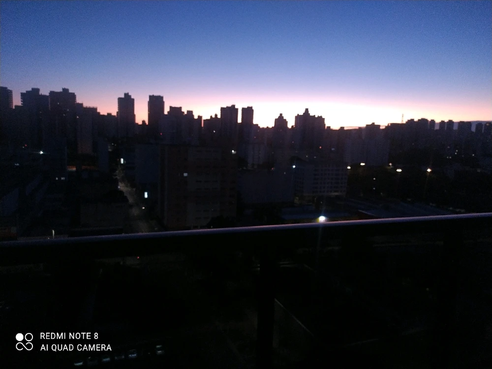 Cabei de sair do trabalho