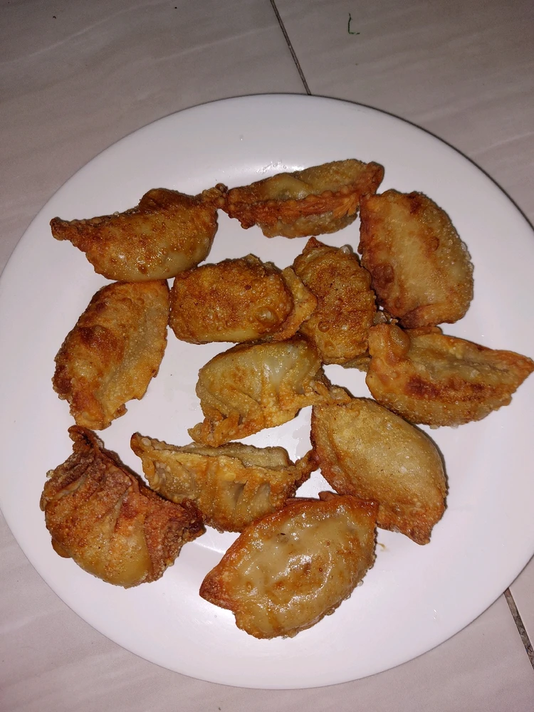 Fried gyoza