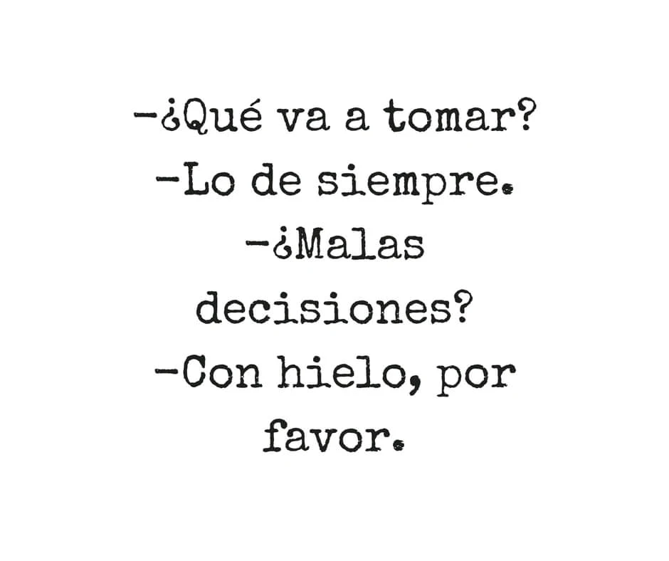 Con hielo, por favor 🧊🧊