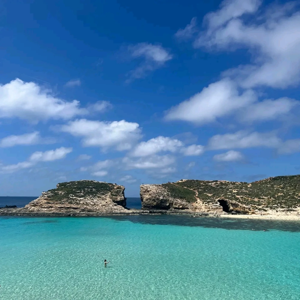 Blue lagoon, Comino island, Malta 
