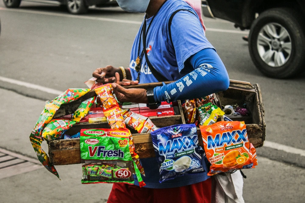 "Takatak" Vendors that are usually found in busy roads in the Philippines and are named such due to the sound they make. 