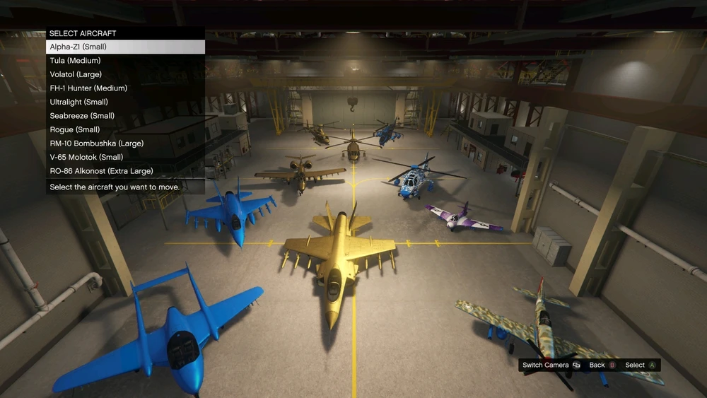 All my plane's in gta5