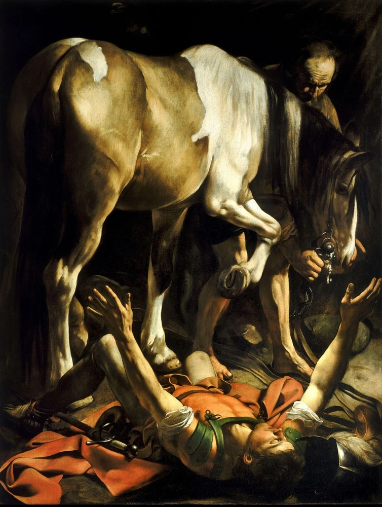 Caravaggio: "The Conversion of St. Paul (or Saul)"