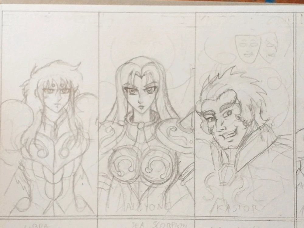 I miei 12 golden saints