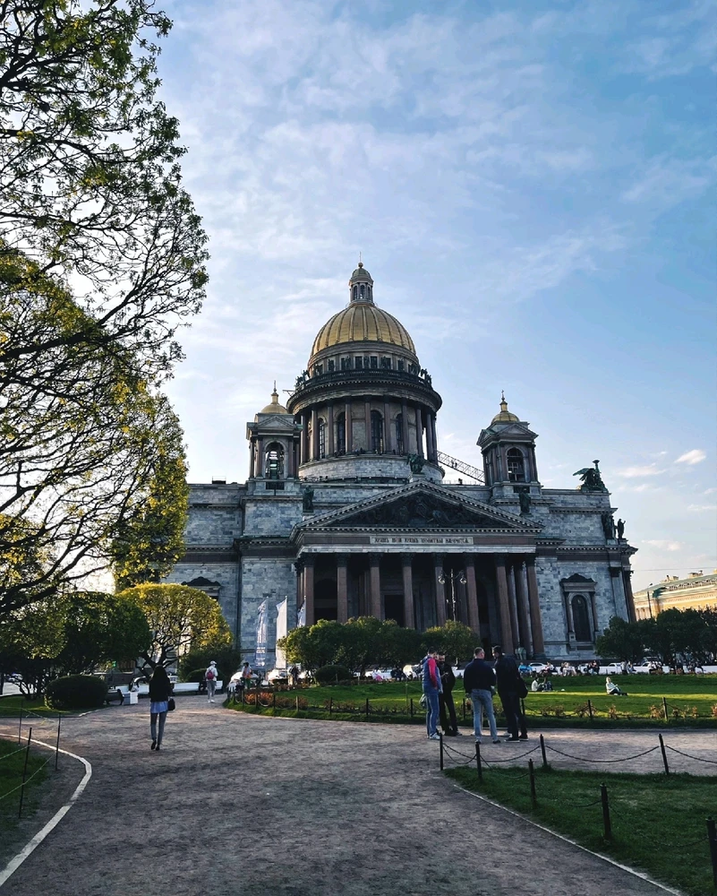 St. Isaac's Cathedral is majestic and beautiful