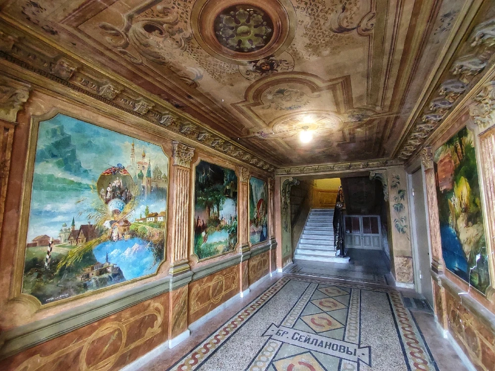 Front doors of Tbilisi, Georgia