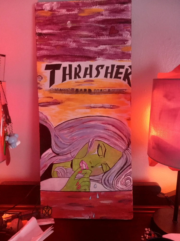 First off I love Thrasher as a brand so this was automatically was something I was going to do.