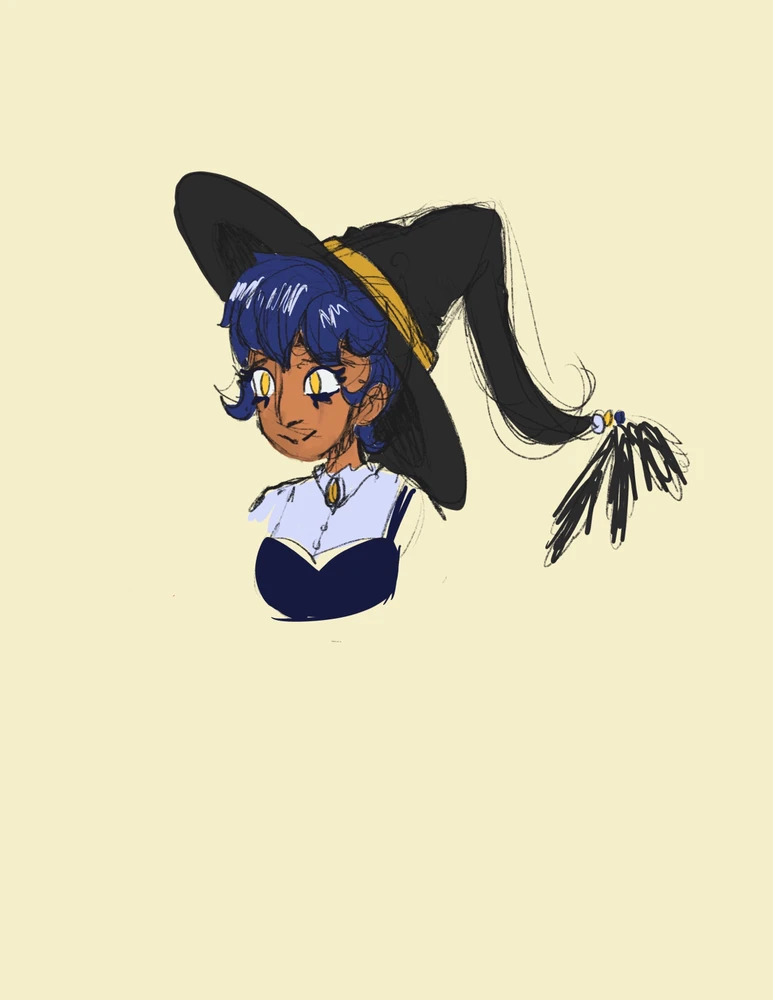 This is a quick design of the main character :3