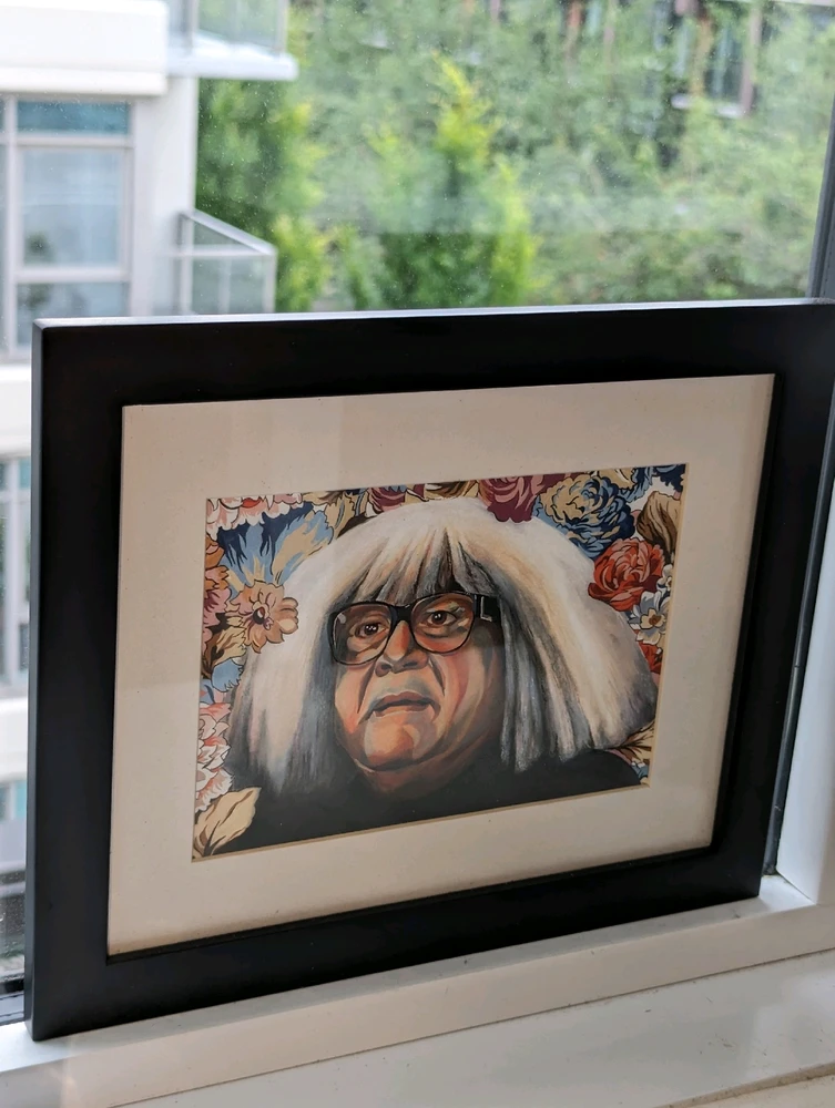 Danny DeVito as Frank Reynolds in "It's Always Sunny in Philadelphia" who is dressed up as Ongo Goblogian - The Art Collector