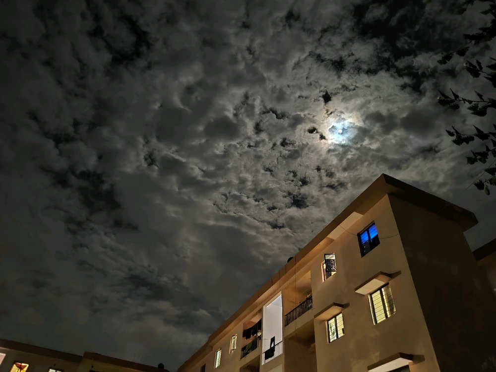 Is that Moon or a Star?.? 
#scenery