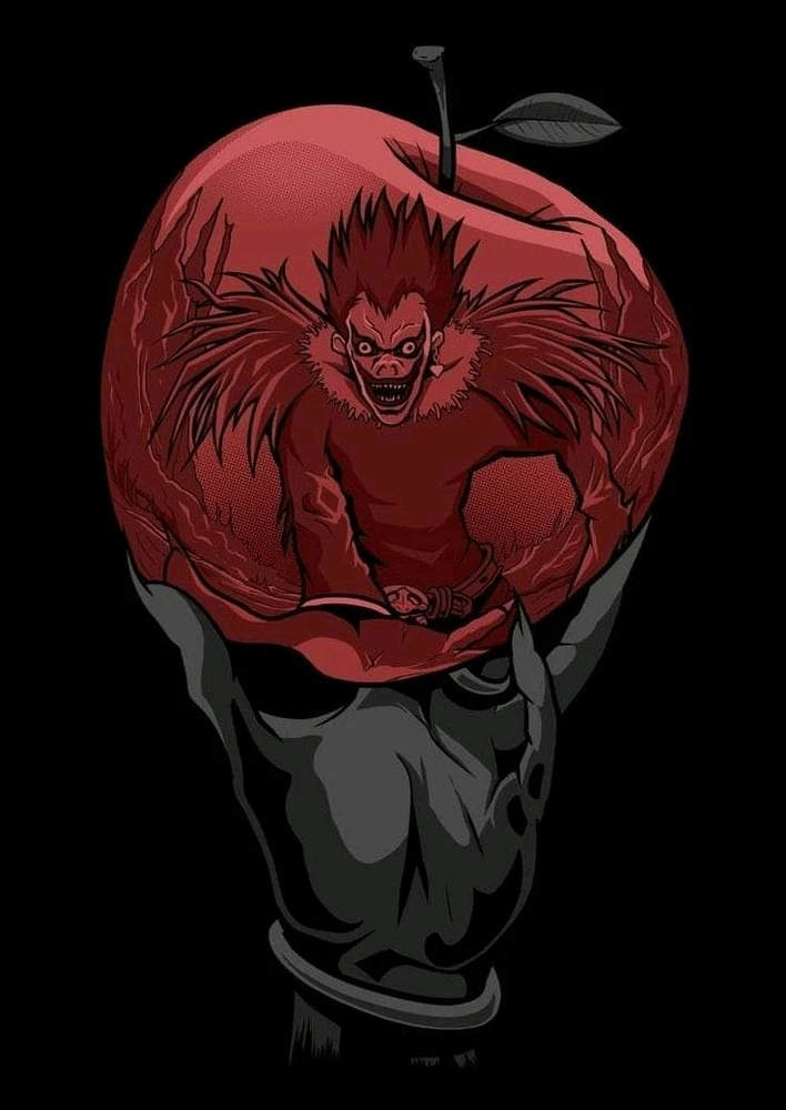 Le sais tu ...L 
Que le dieu de la mort
Ne mange que des pomme 🍎