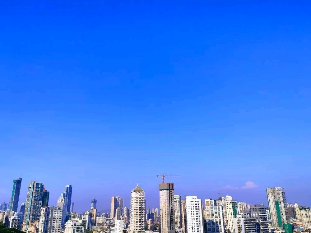 Sky view of Mumbai 