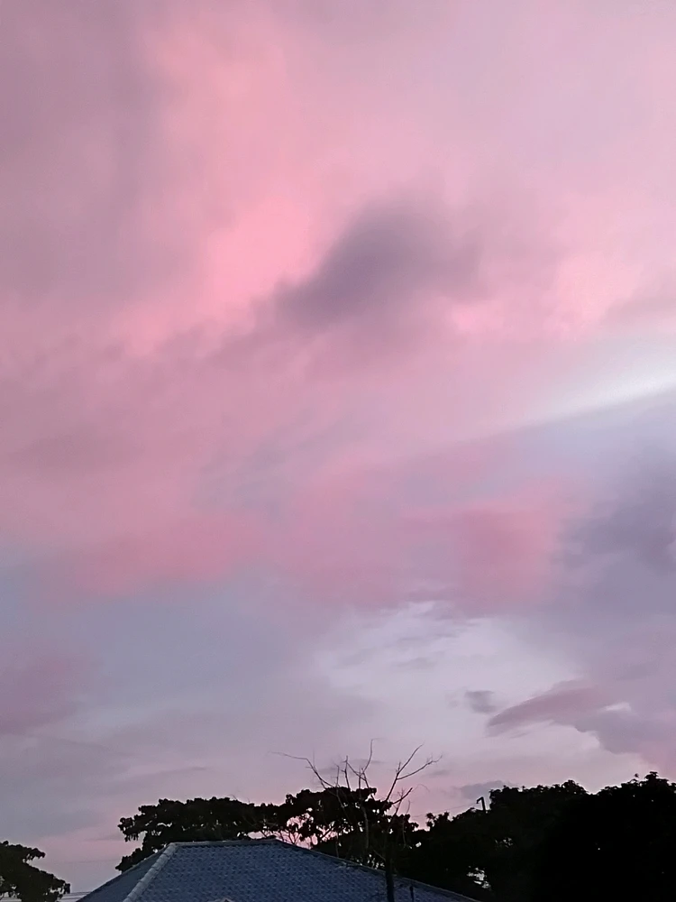 Pink/Purple Sky and clouds
