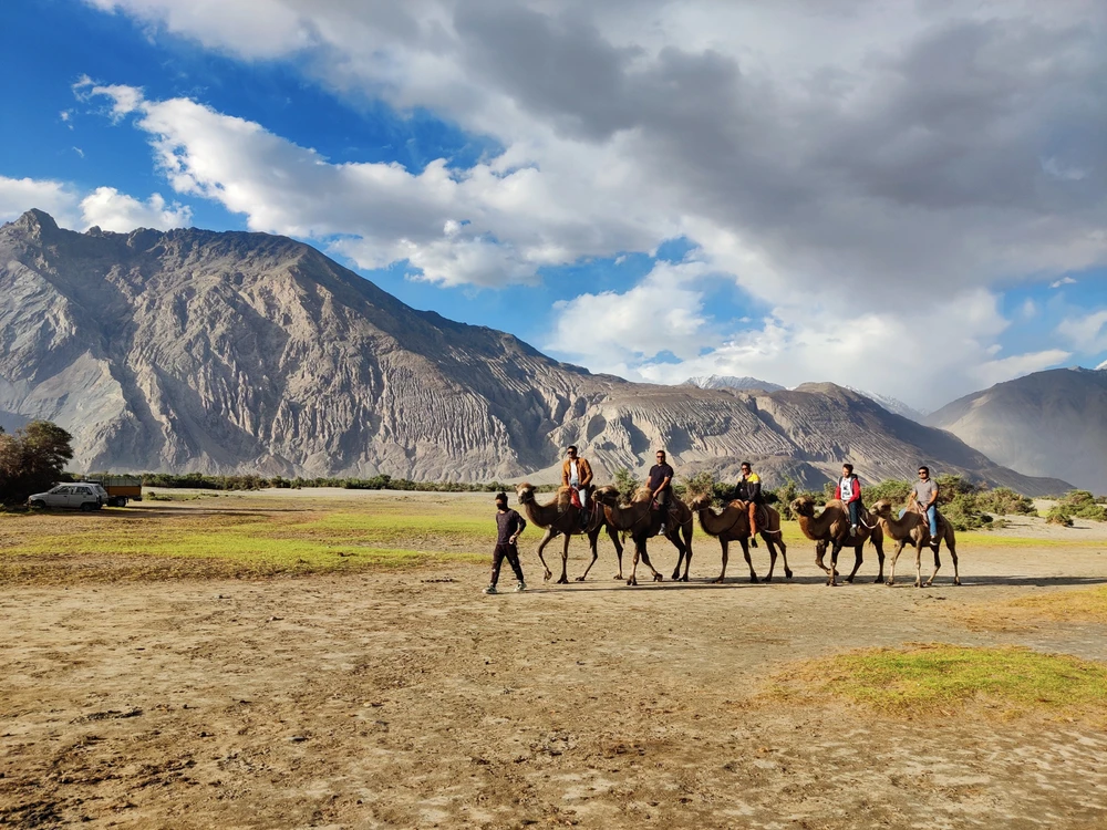 Camel ride of Hundar