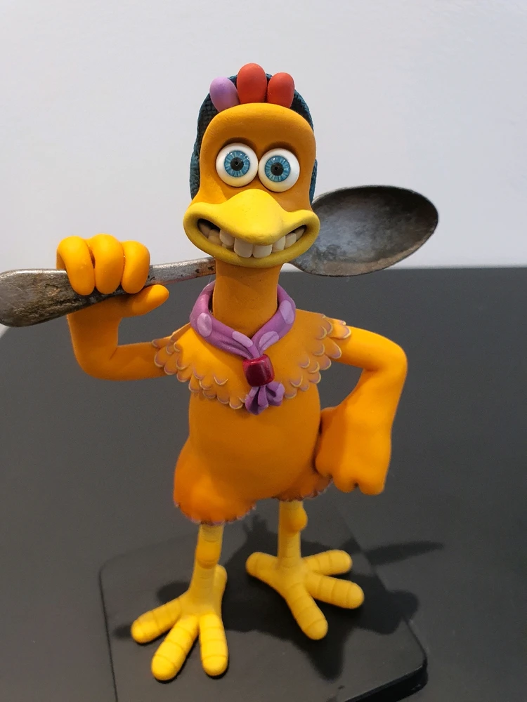 Puppet de Stopmotion de Ginger, por Aardman.