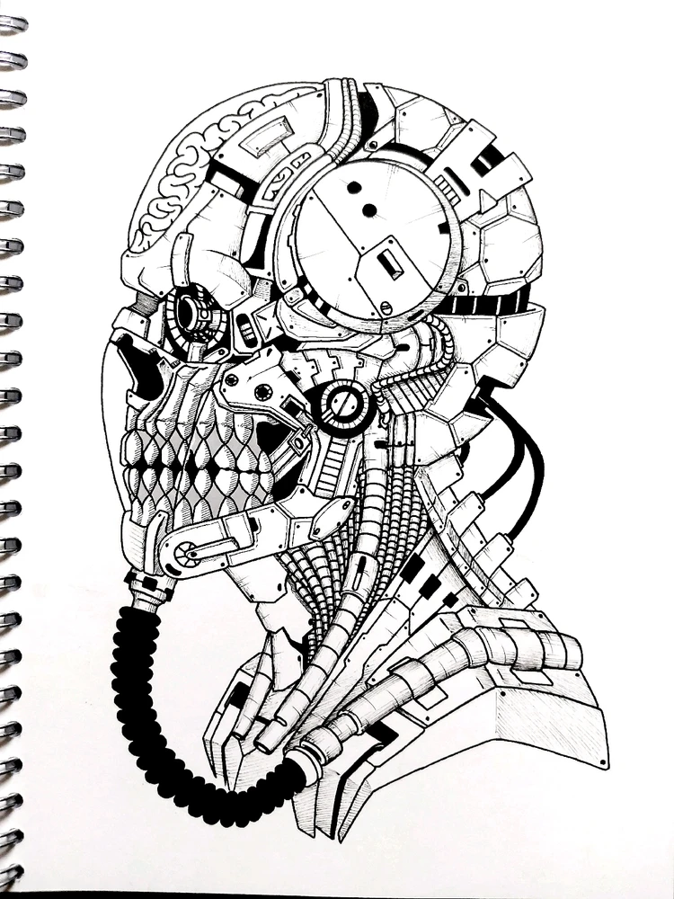 On perçois mal les ombrage ultra fin ... mais mon téléphone fait des siennes en photo... 😭