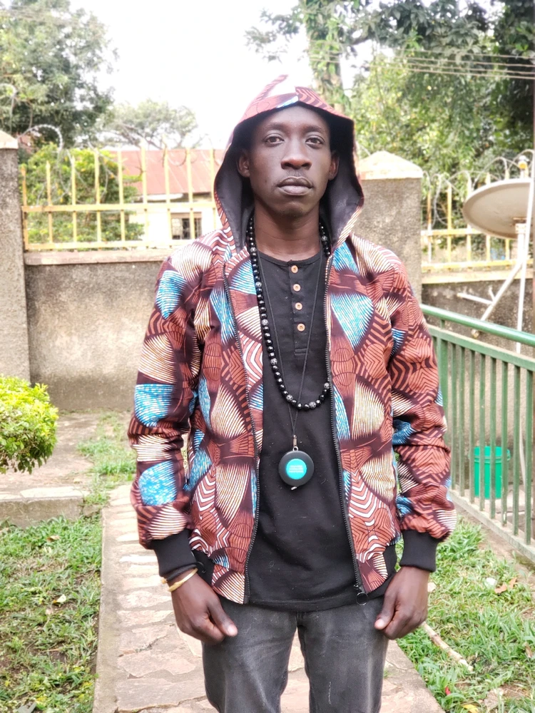 Handmade African print (Ankara) bomber jacket 