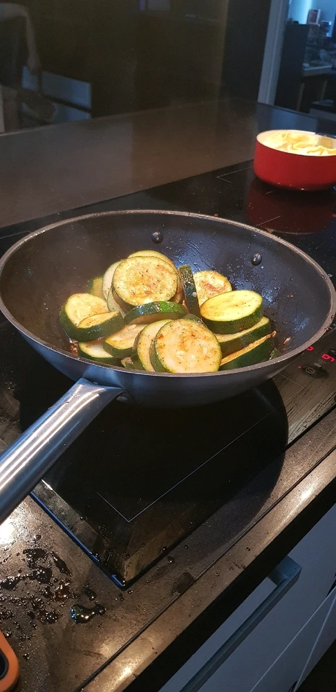 Courgette bakken