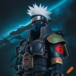 A war weary Kakashi Hatake of the Hidden Leaf Village inspects his Shinobi before battle, offering a few heartfelt words. 