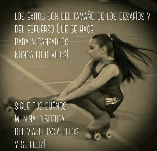 Figure Skating on Rollers...