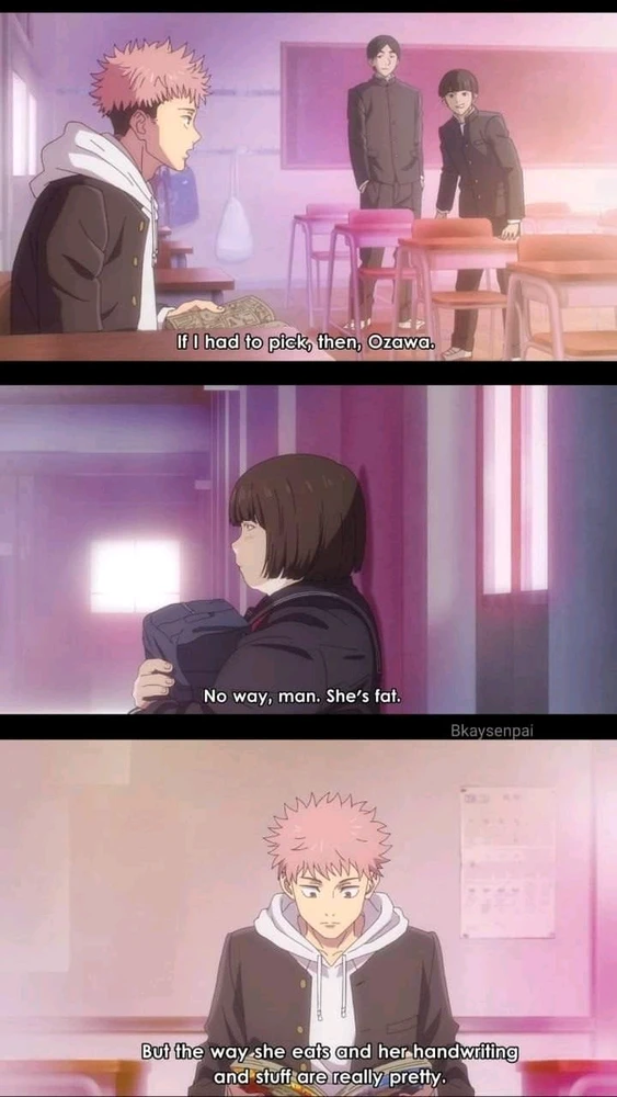 There is still a perfect man, i mean...