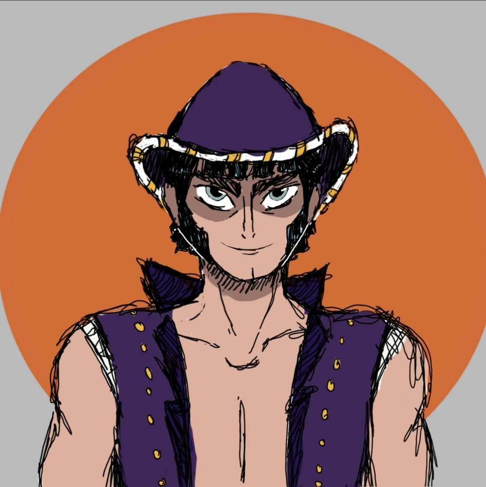 Mr. All Sunday / Nico Robin gender bender speed sketch (me gusta dibujar derrepente)