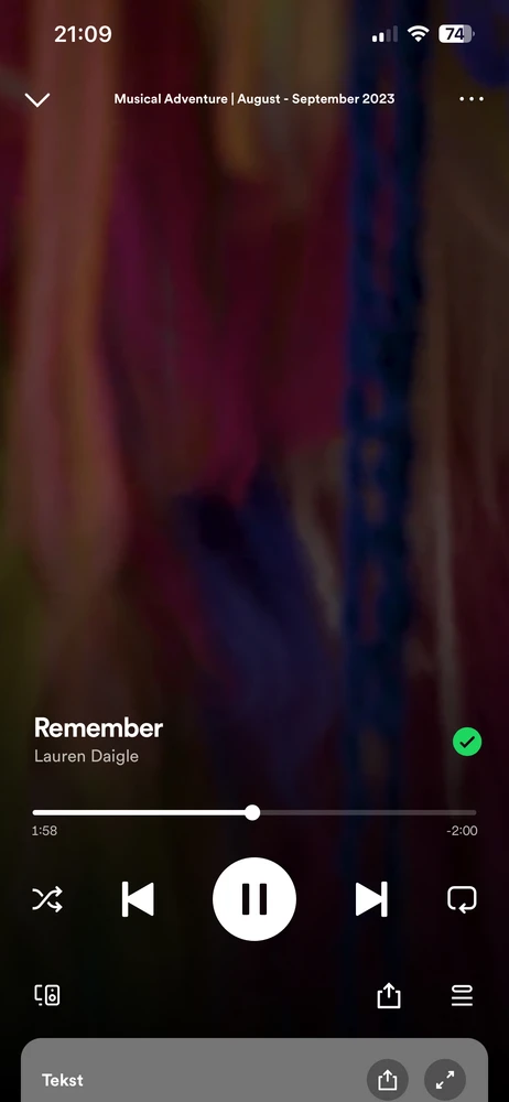 Lauren Daigle - Remember [Centricity / Atlantic]