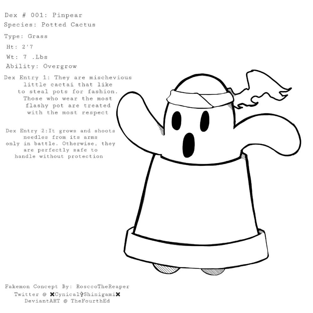 偽ポケモンコンセプト001