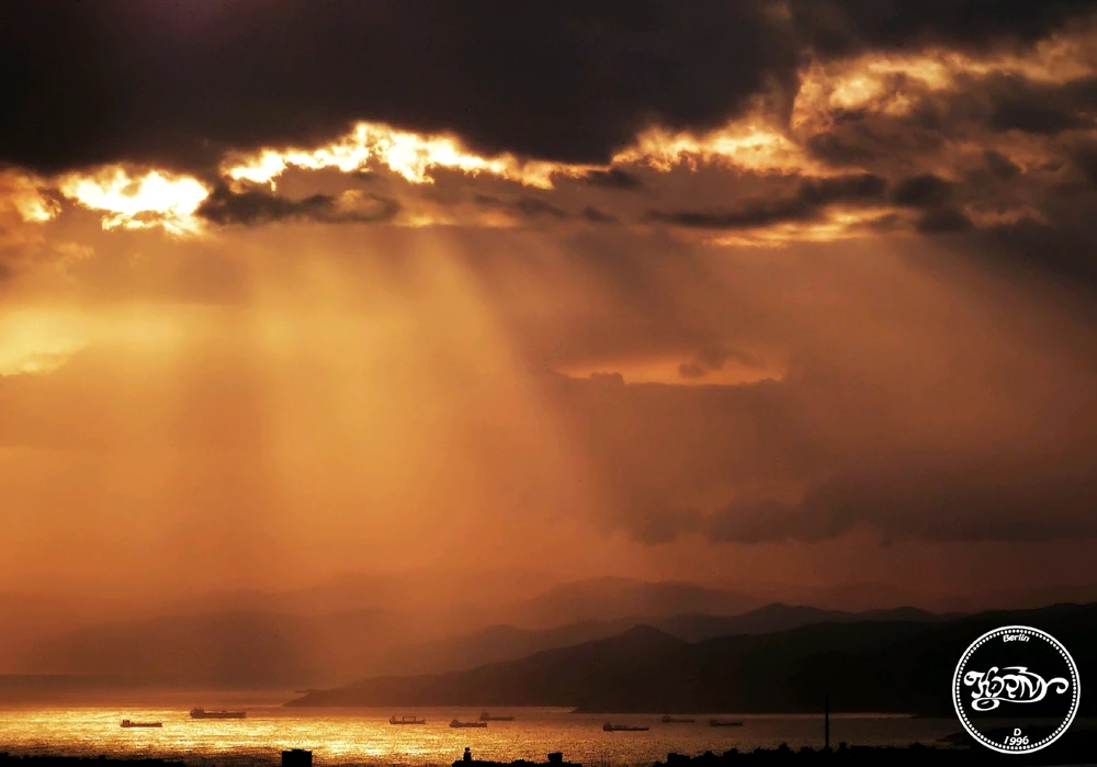 Abenddämmerung Griechenland