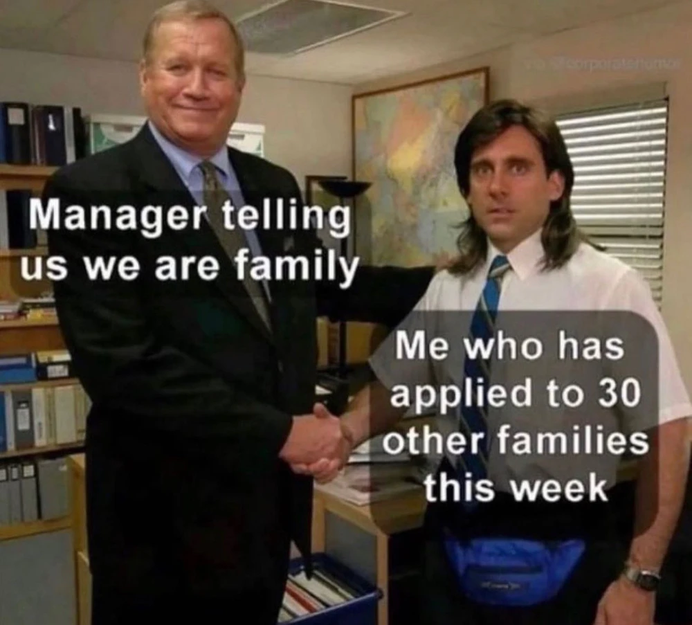 Image contains Micheal Scott from the office. It’s a movie.