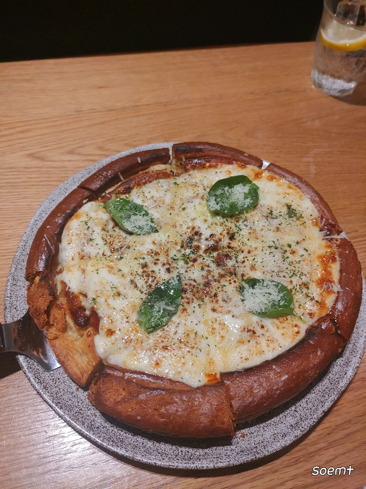 Croissant pizza, better than I expected!