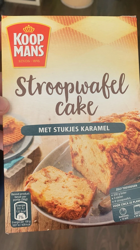 Stroopwafel cake
