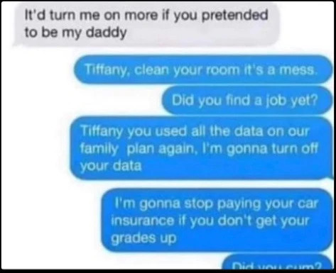 Conversation between a dad and a girl