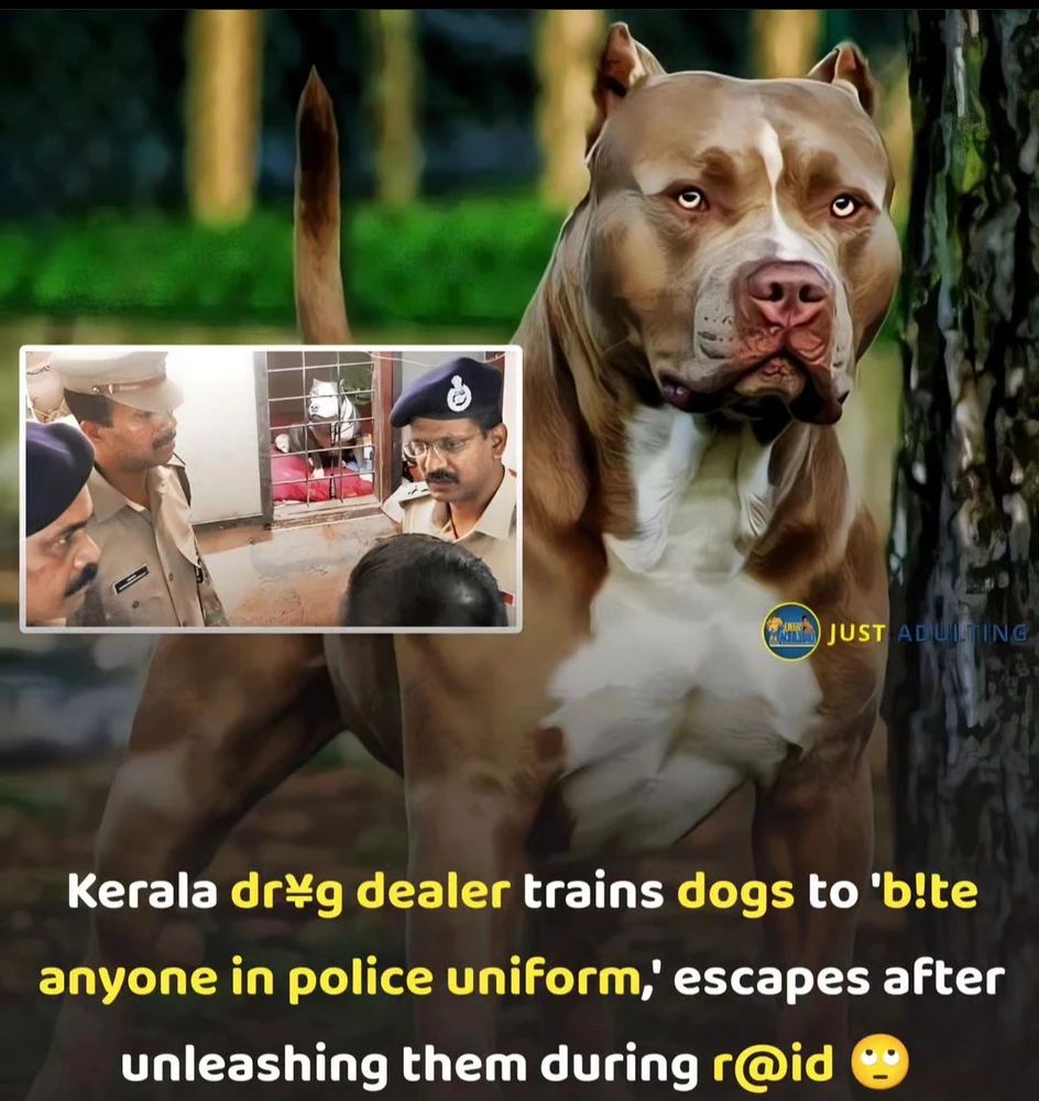 Kerala. Dog trainer. Drug dealer. Attack.