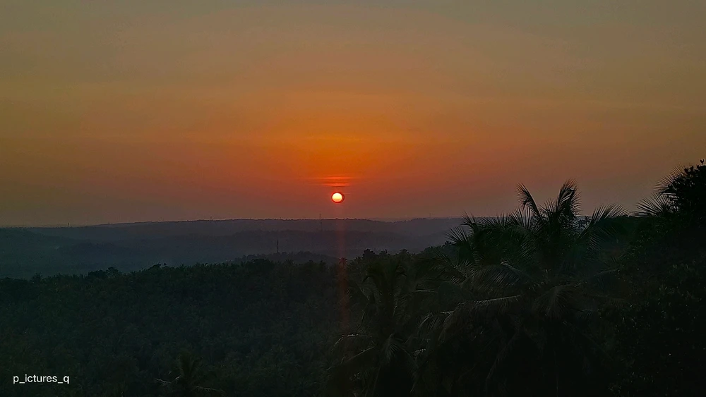 A sunrise 

Good morning 