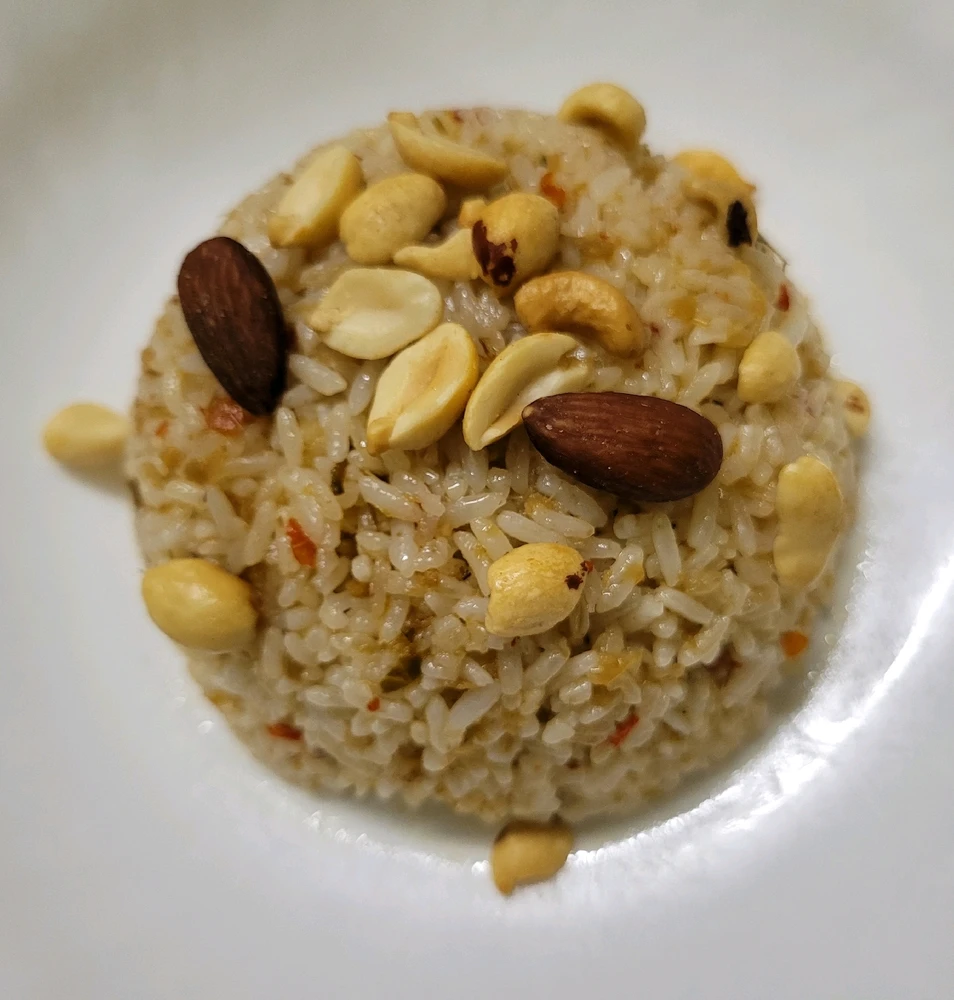 Fried rice for vegetarian