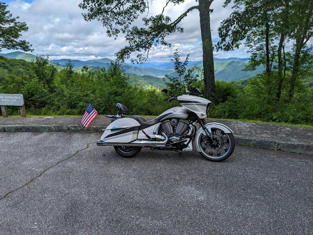 Taking a break to enjoy the scenery. 