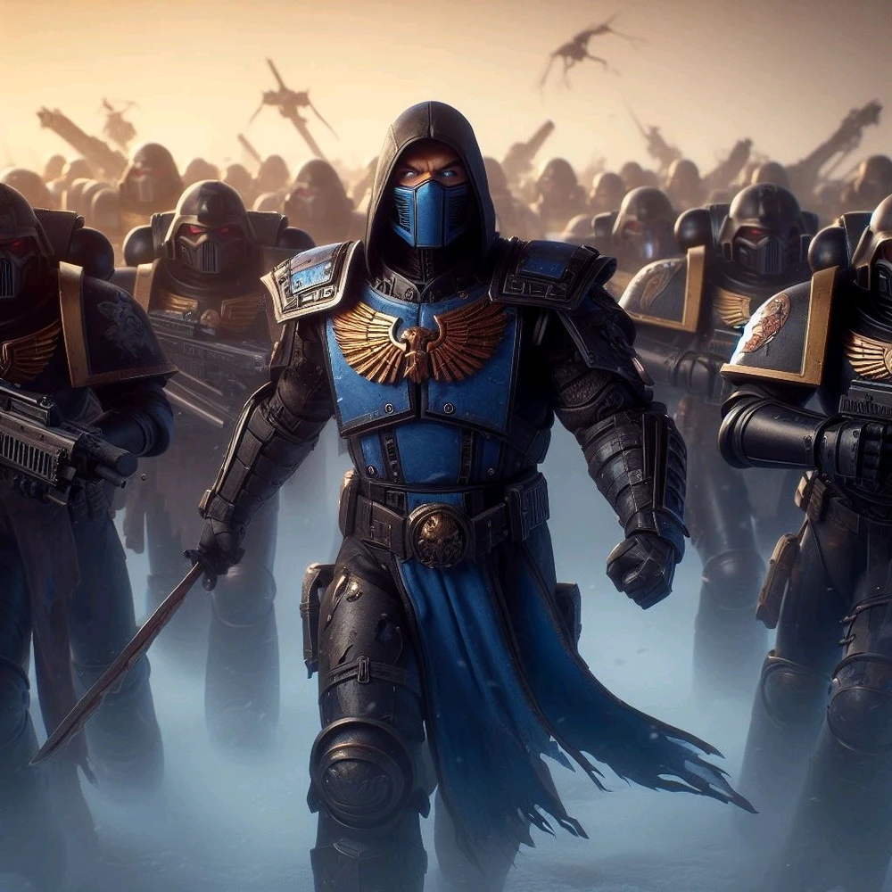 Finding himself on an alien world Subzero gains command of a battalion of adeptus astartes.