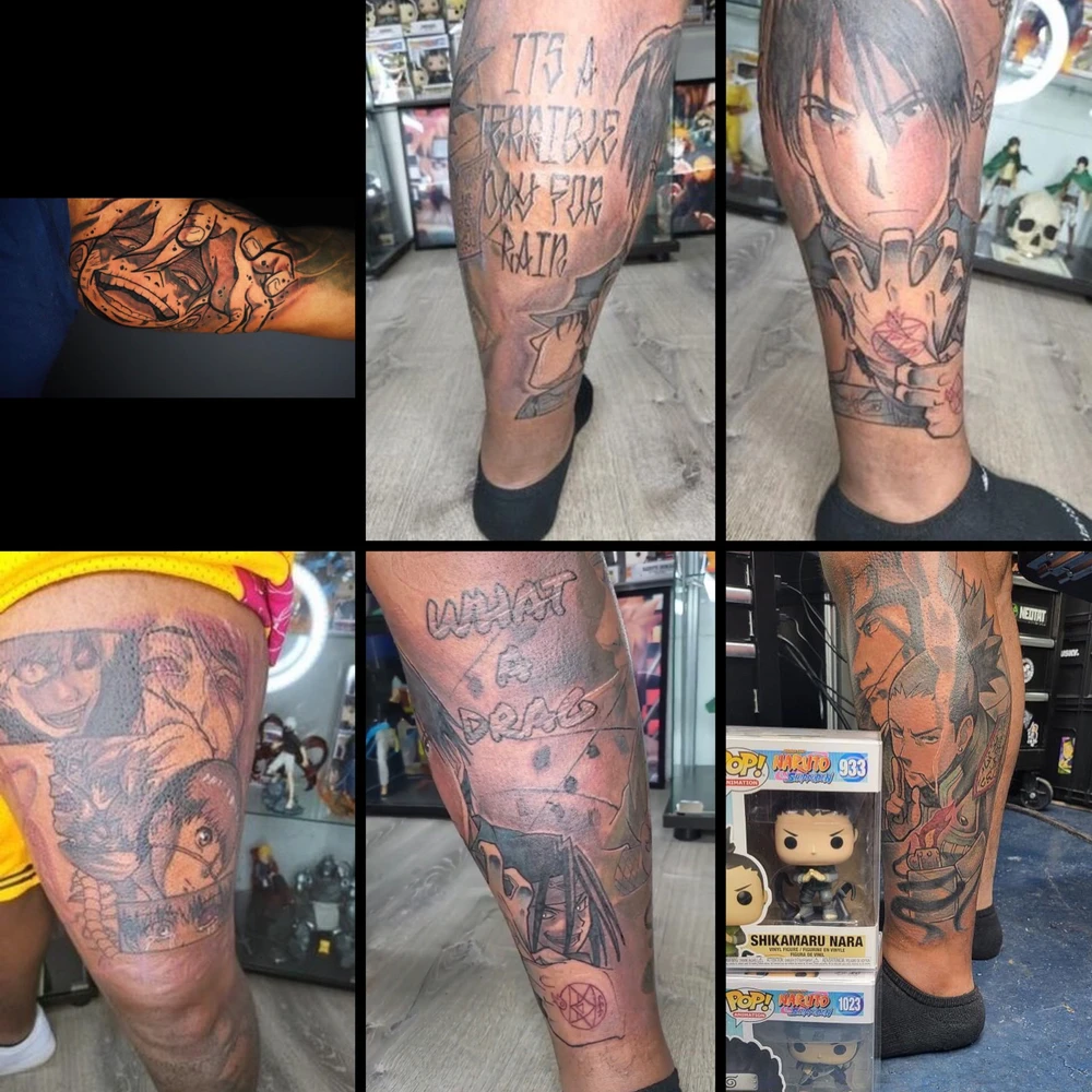 My latest anime tattoos