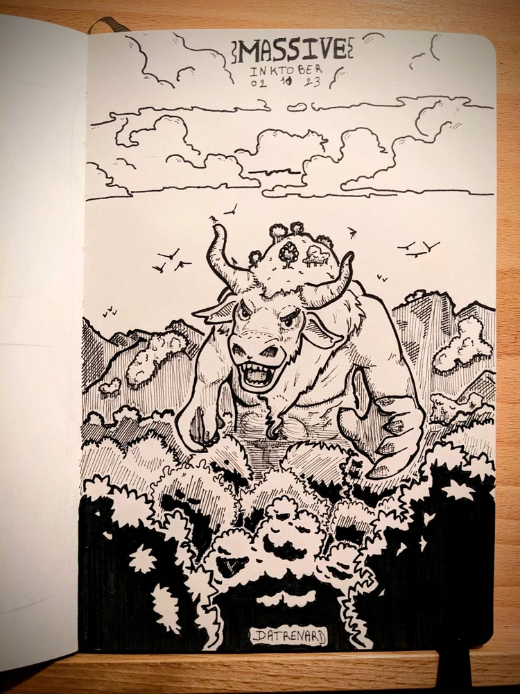Inktober 2023 - Massive