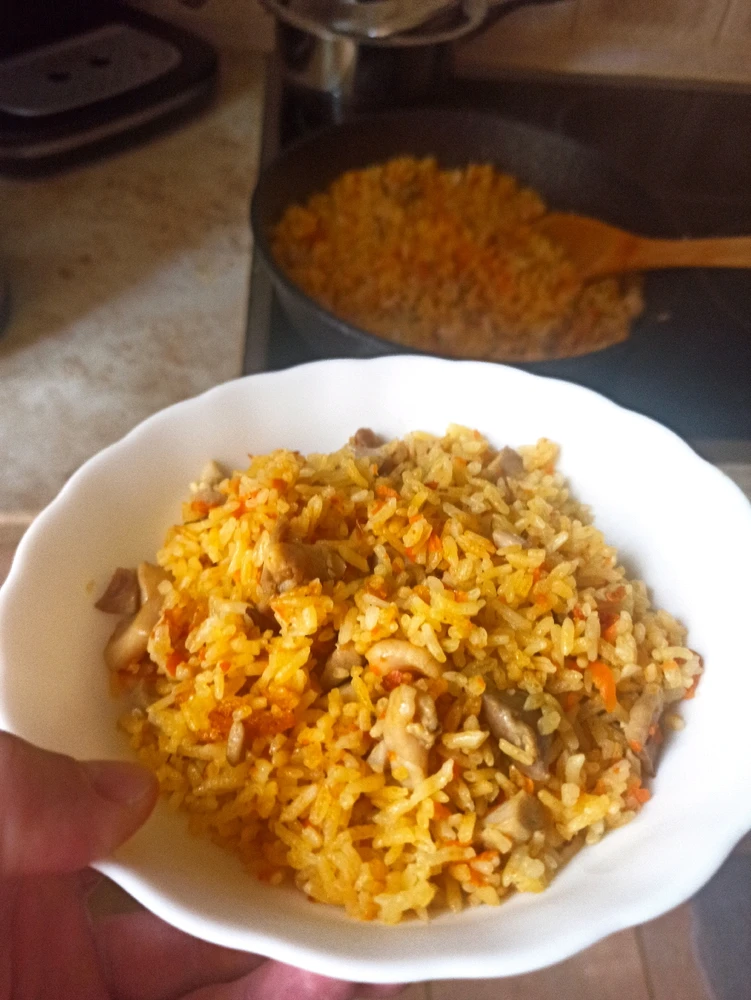 Rice with chicken