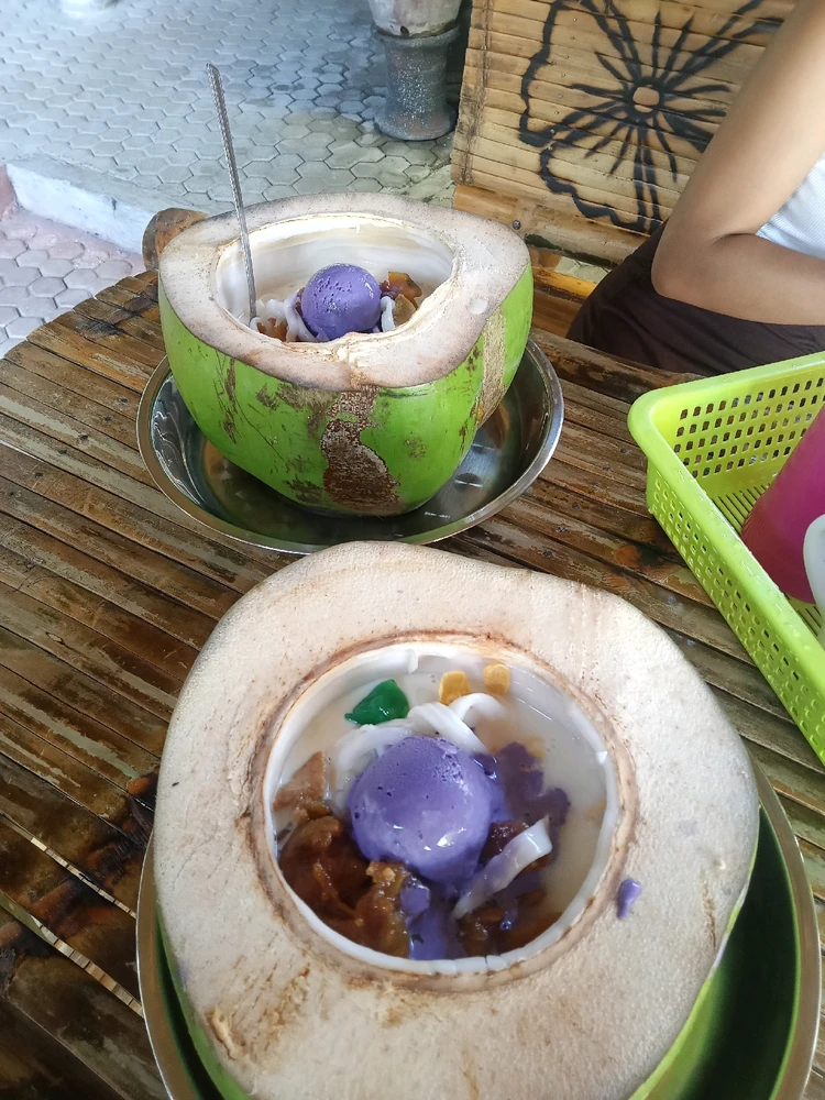 Buko Halo-Halo the best dessert in the Philippines.