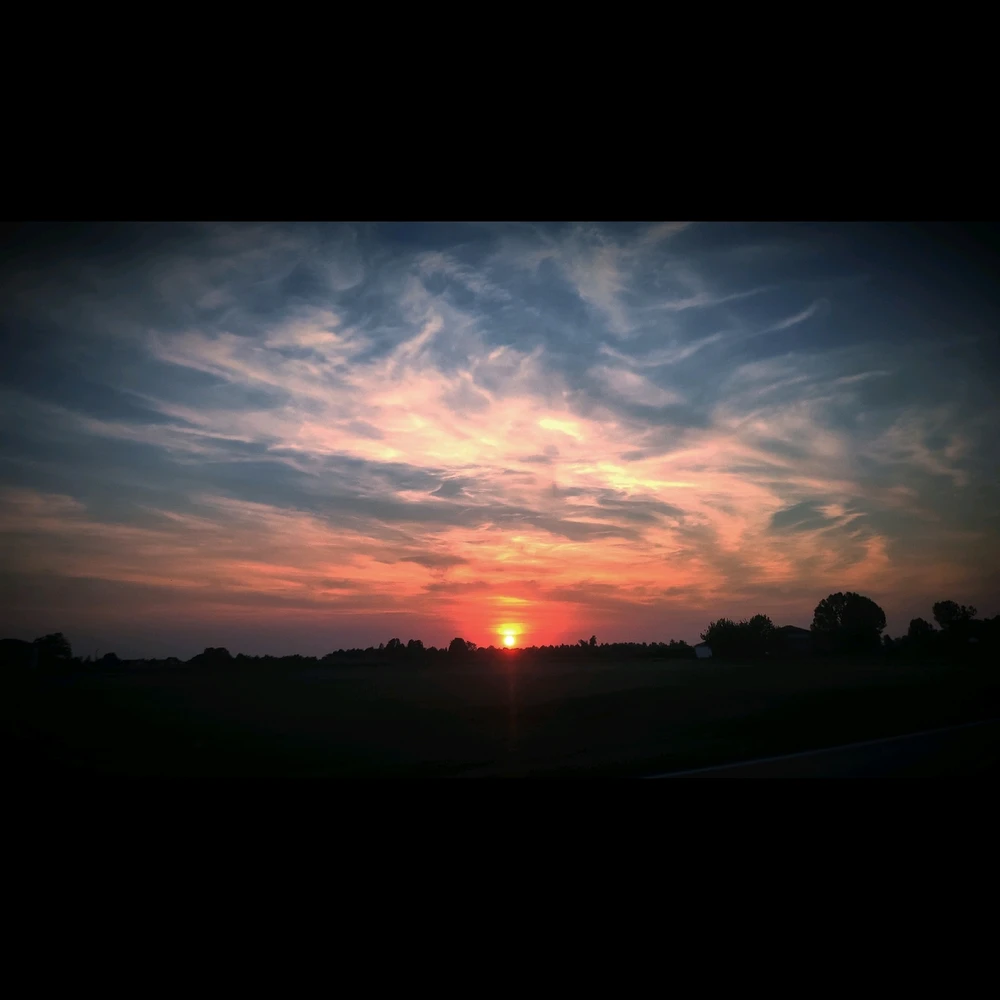 Sunset and clouds... 
