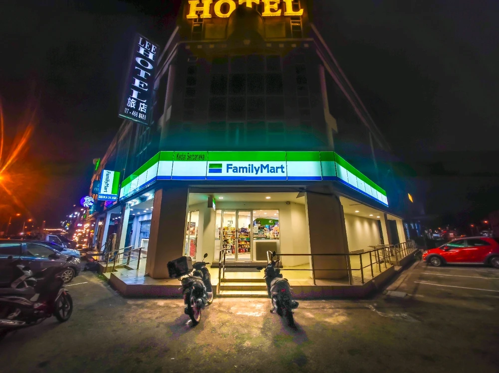 Symmetry Night Photography